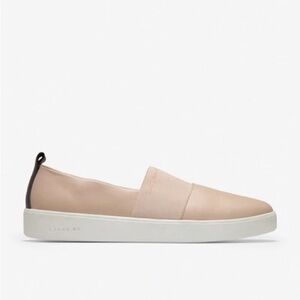 Cole Haan Women's Slip-On Sneakers - Beige and White